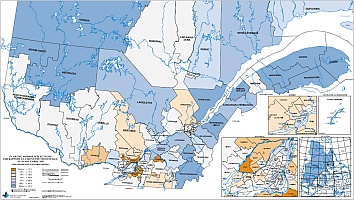 Carte électorale du Québec